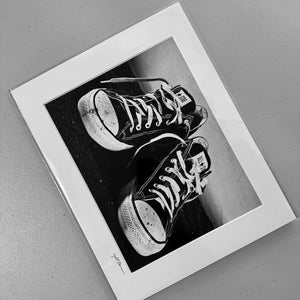 “Chucks” photographic print - Dom sub