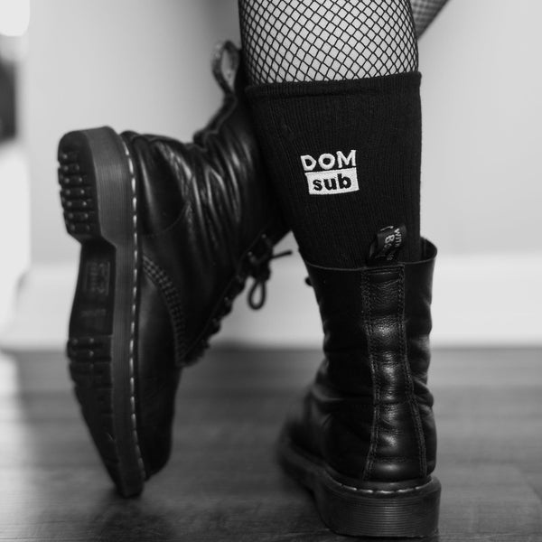 Dom sub Crew Socks - Dom sub