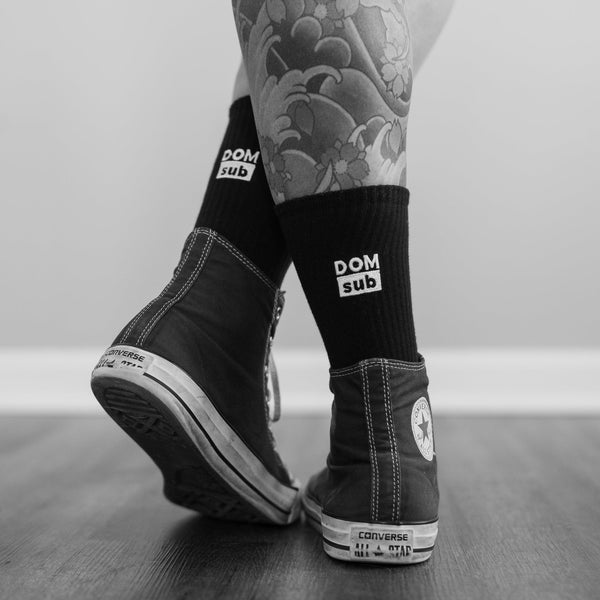 Dom sub Crew Socks - Dom sub