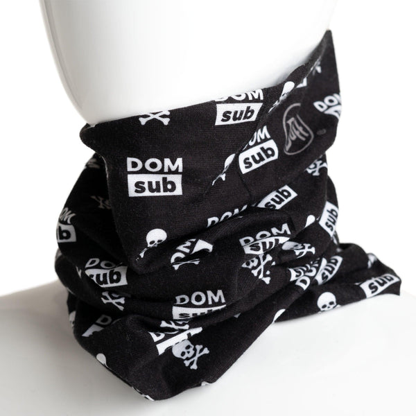 Dom sub Neck Gaiter - Dom sub