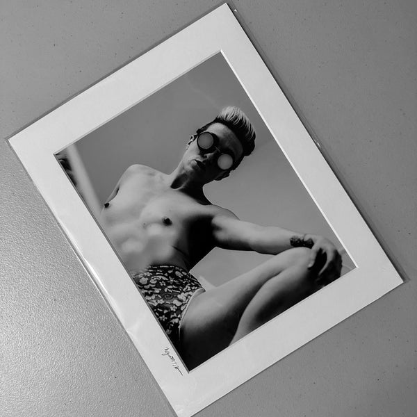 “Goggles” photographic print - Dom sub