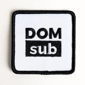 Iron-on Patch - Dom sub